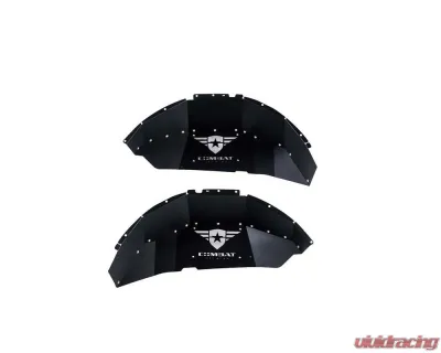 Combat Off Road Aluminum Inner Fender Liners Rear Pair Jeep Wrangler 2018-2023 - 25-1069